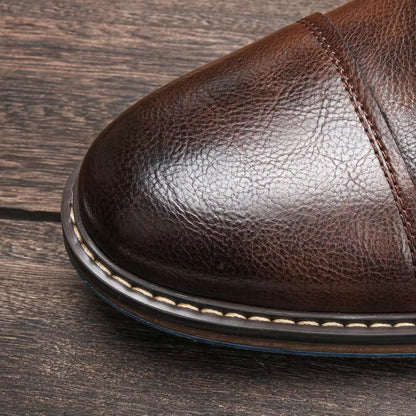 Heritage Leather Ankle Boots | Revangiol