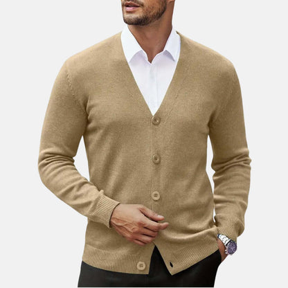 Classic Button Knit Cardigan | Revangiol
