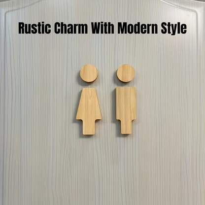 Elegant Wood Toilet Marker | Revangiol
