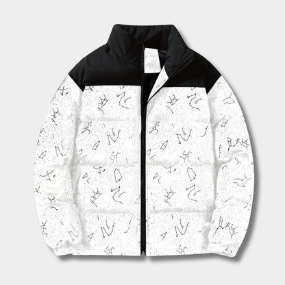 Stand Collar Puffer Jacket | Revangiol