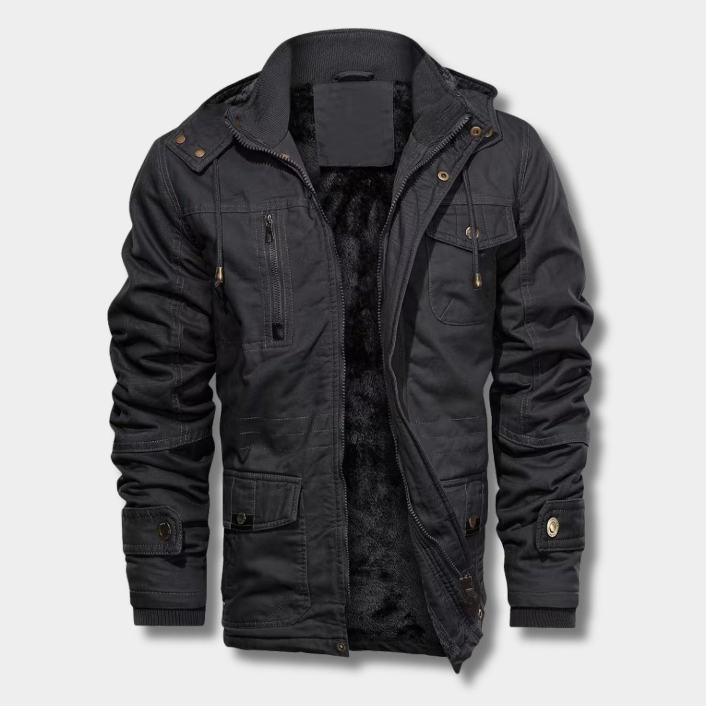 Multi-Pocket Military Winter Jacket | Revangiol