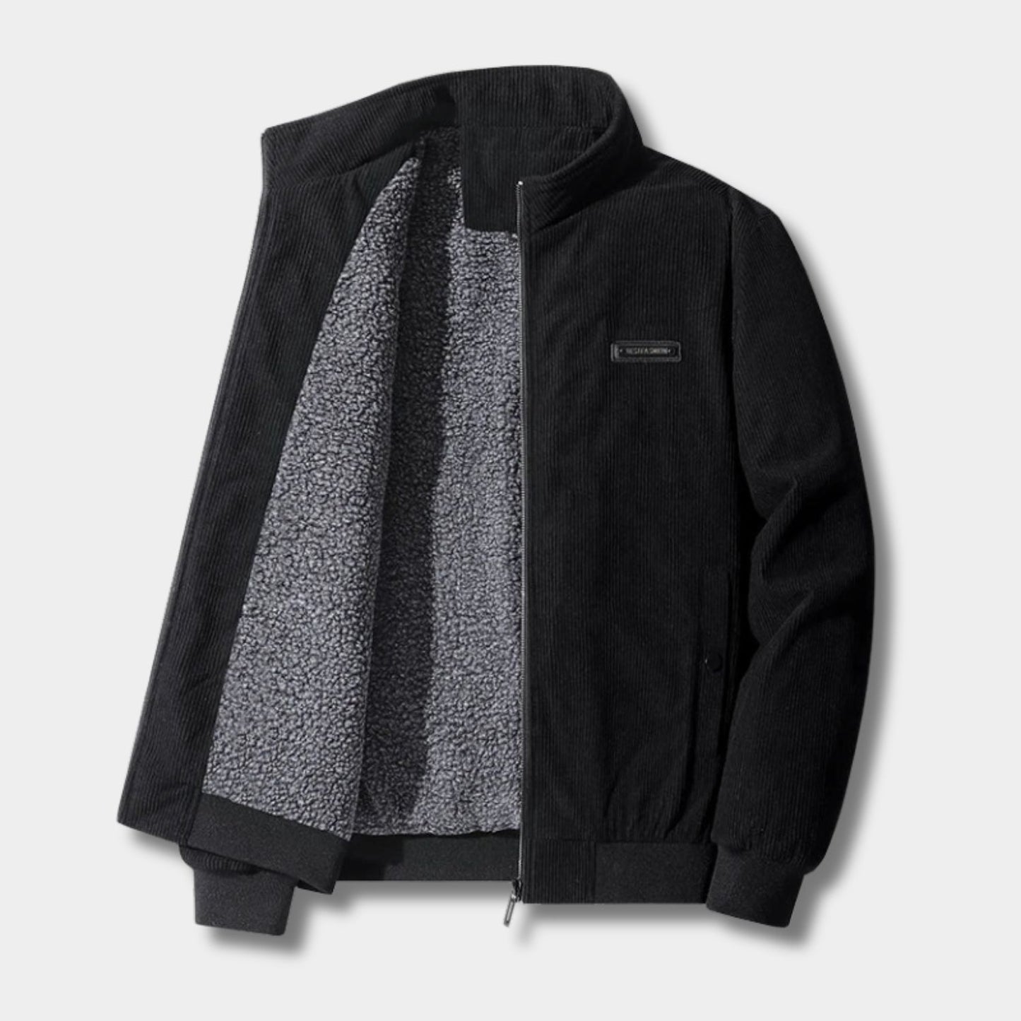 Corduroy Sherpa Fleece Jacket | Revangiol