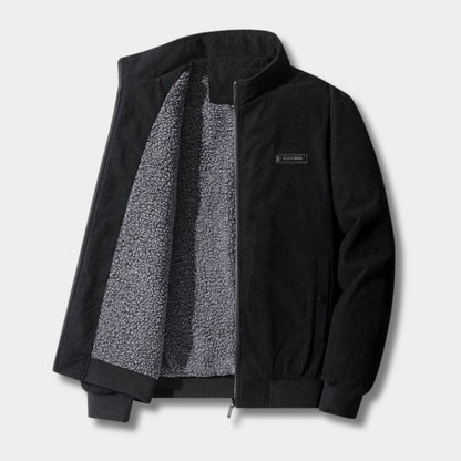 Corduroy Sherpa Fleece Jacket | Revangiol
