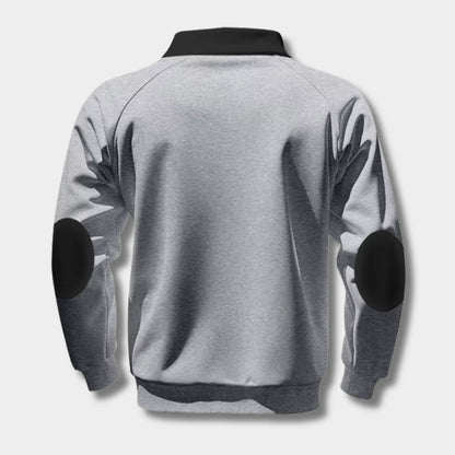 Fleece Pocket Pullover Quarter-Zip | Revangiol