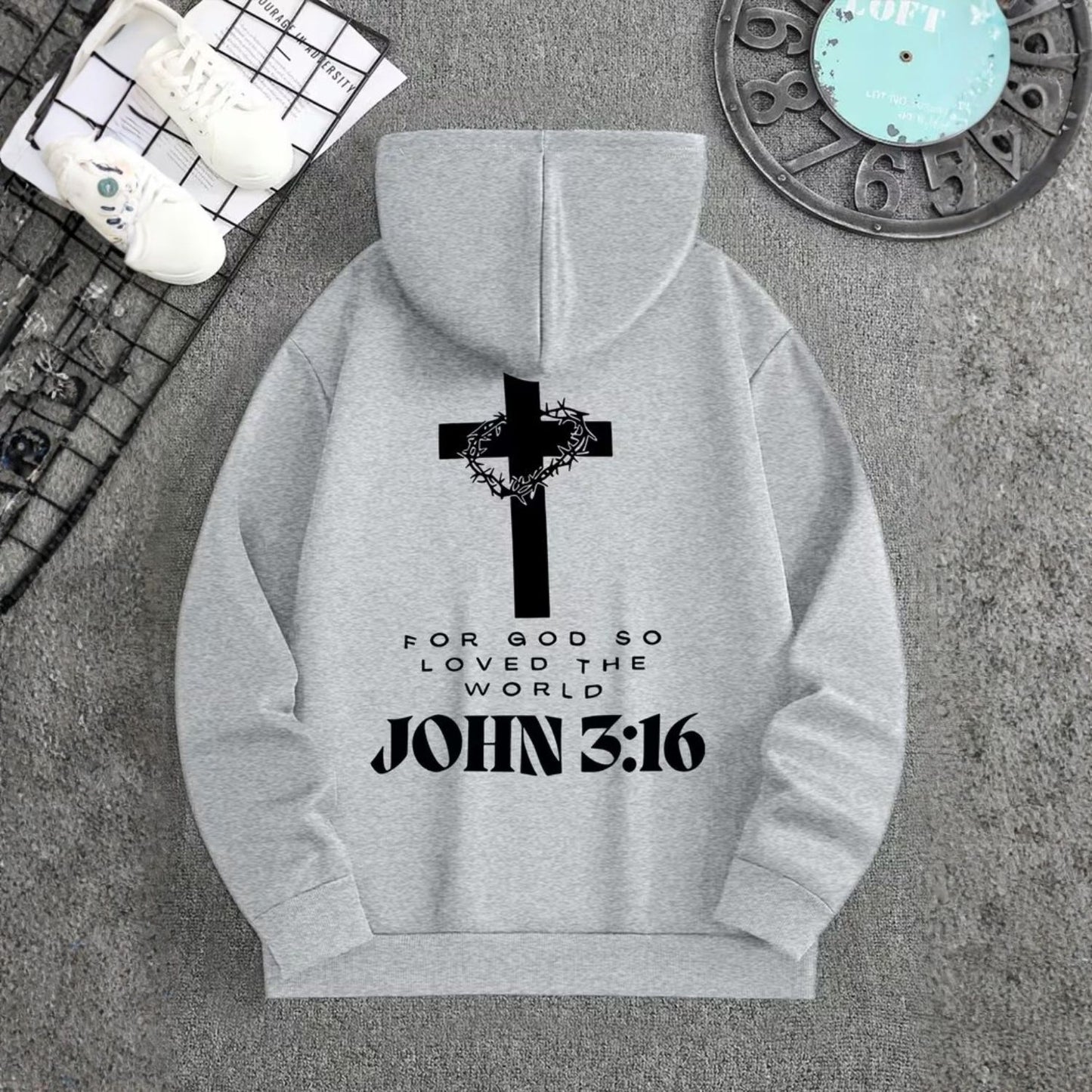 Faith Graphic Pullover Hoodie | Revangiol