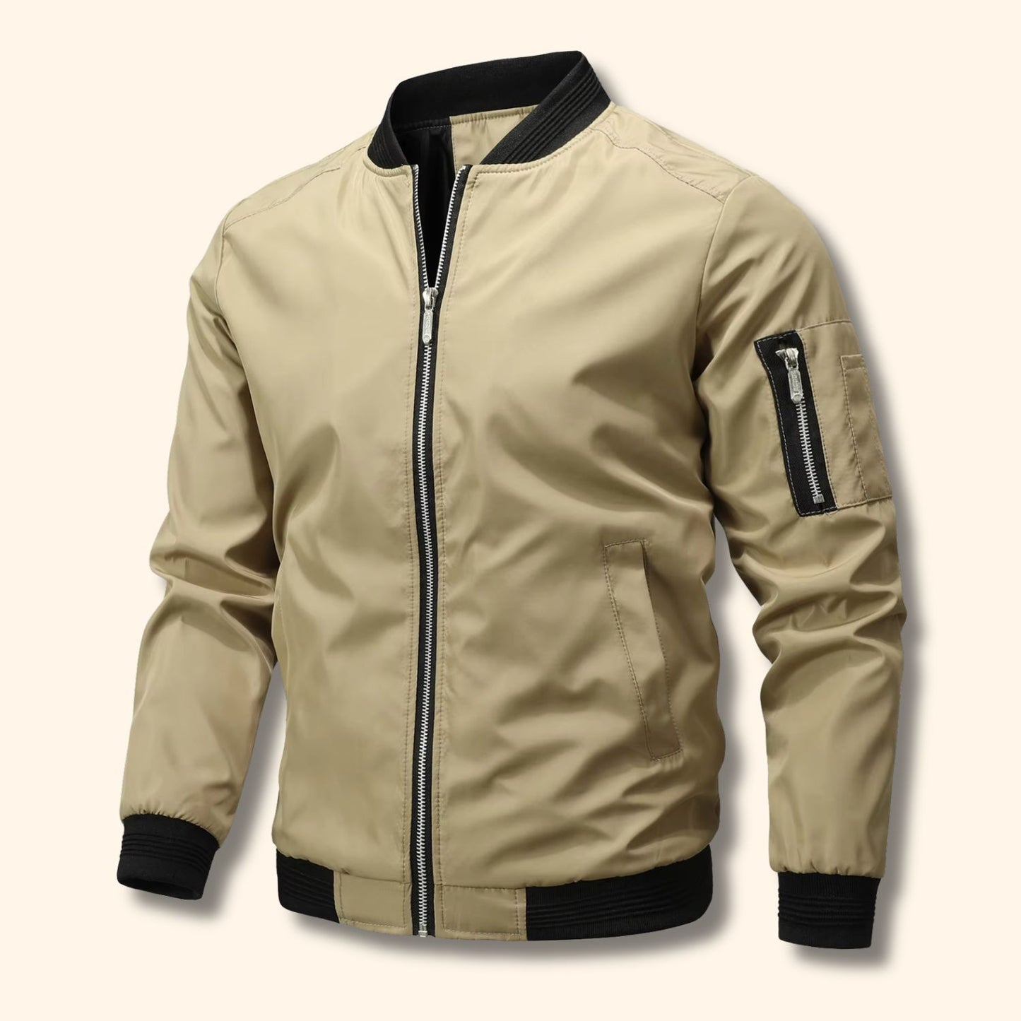 Classic Utility Bomber Jacket | Revangiol