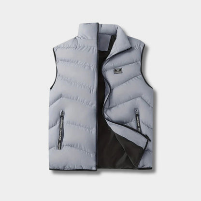 Insulated Quilted Puffer Vest | Revangiol