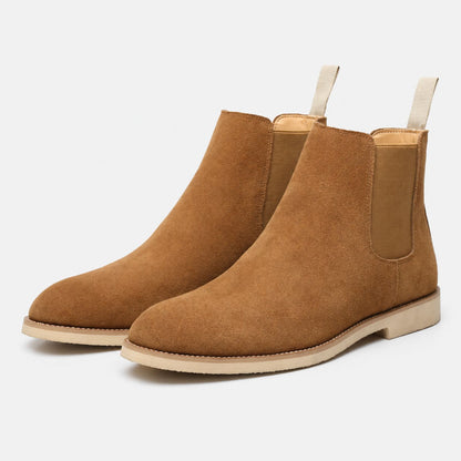 Suede Chelsea Ankle Boots | Revangiol