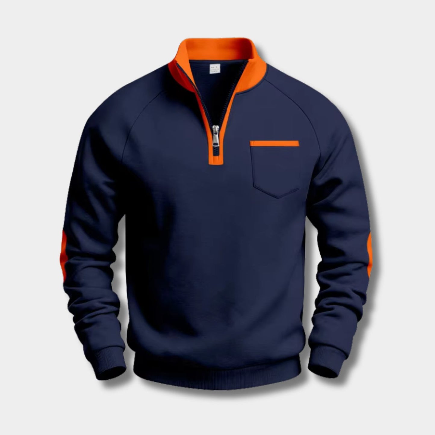 Fleece Pocket Pullover Quarter-Zip | Revangiol