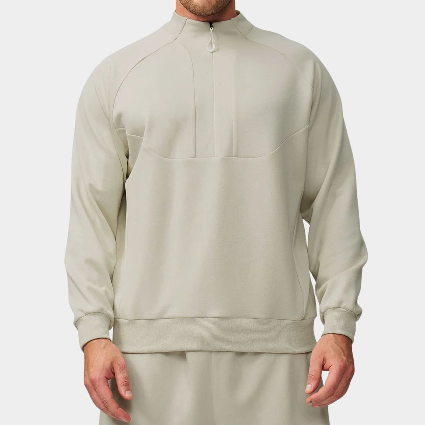 Sporty Performance Pullover Quarter-Zip | Revangiol