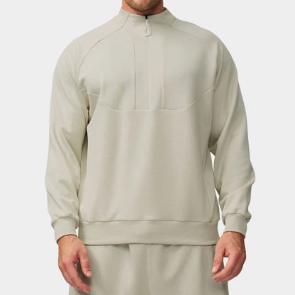 Sporty Performance Pullover Quarter-Zip | Revangiol