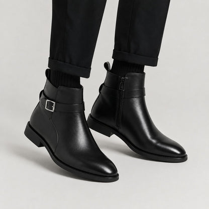 Buckle Chelsea Boots | Revangiol