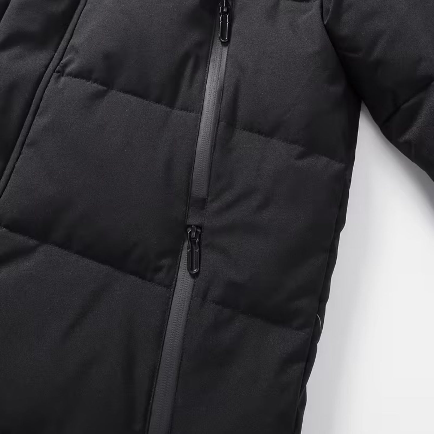 Long Hooded Puffer Ski Coat | Revangiol