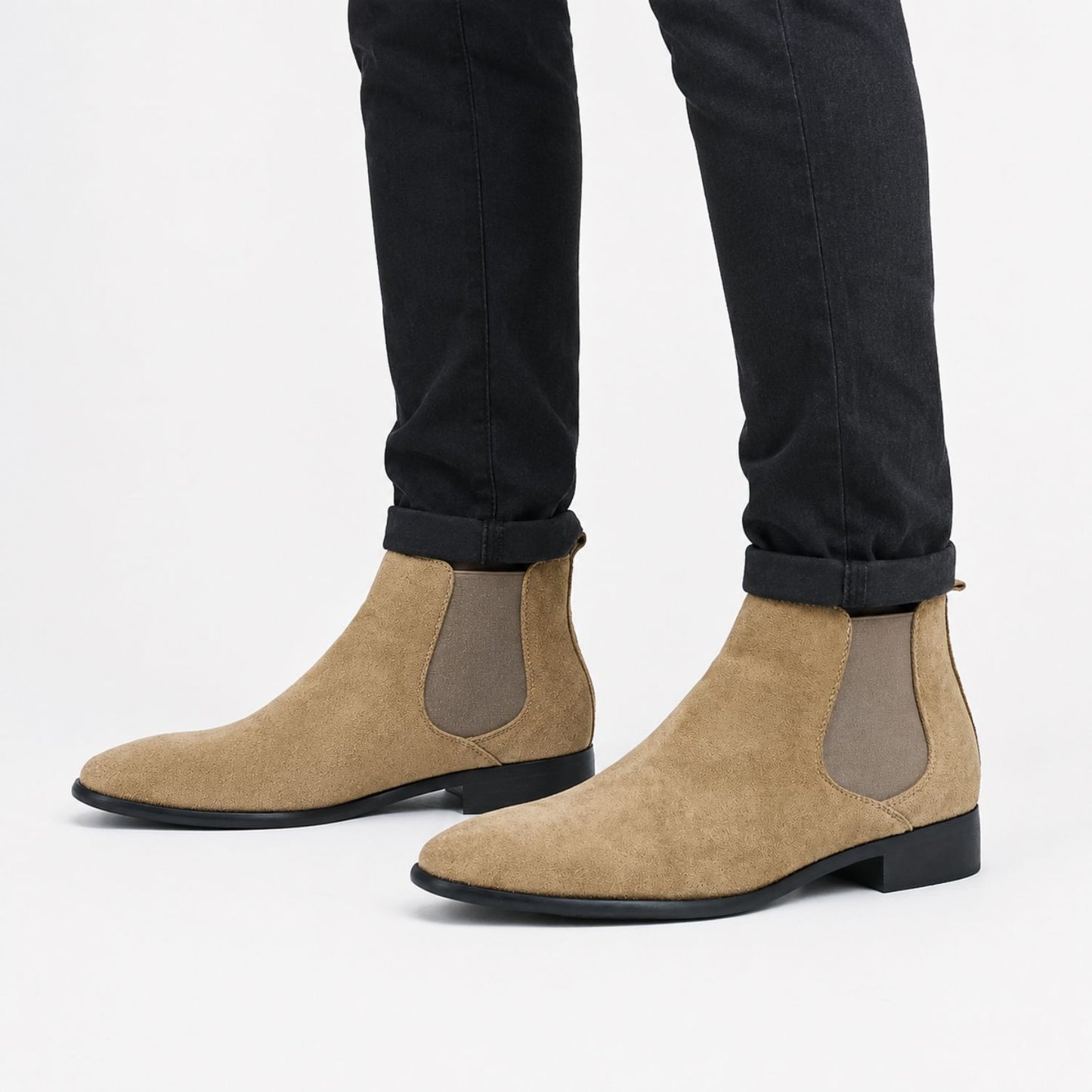 Premium Suede Chelsea Boots | Revangiol