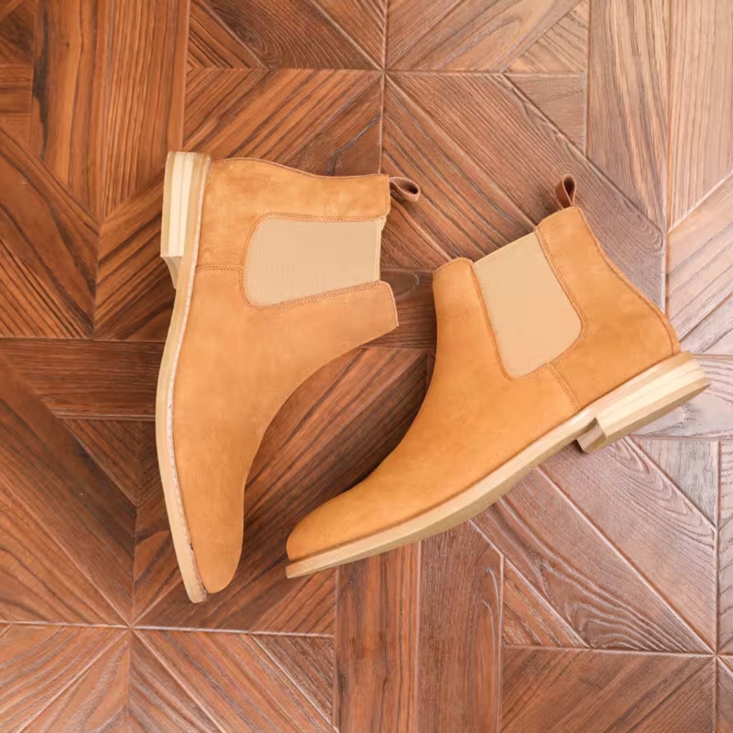 Classic Suede Chelsea Boots | Revangiol