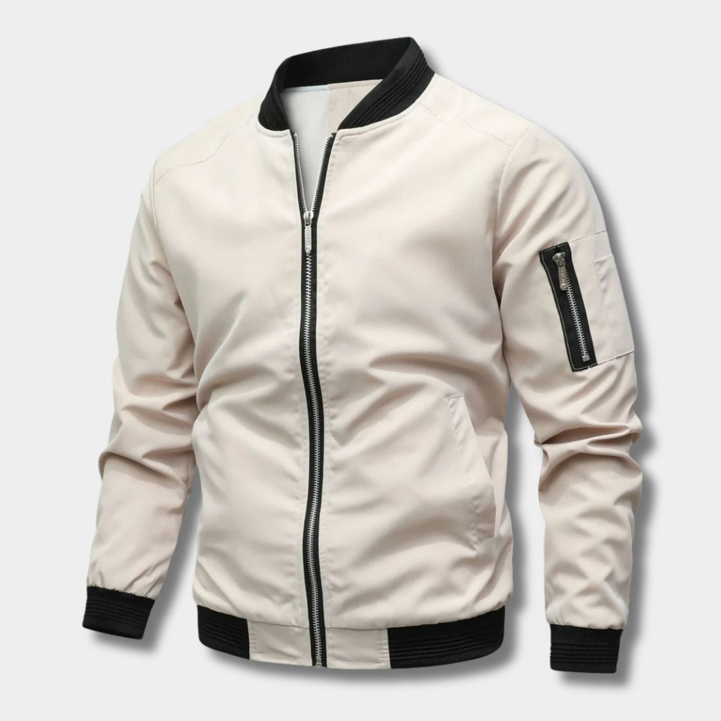Minimal Utility Bomber Jacket | Revangiol