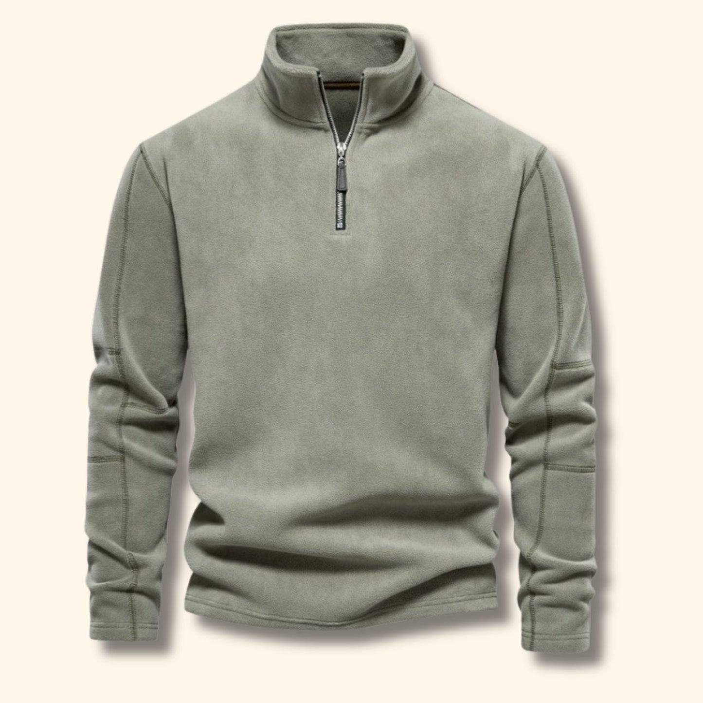 Quarter-Zip Fleece Pullover | Revangiol