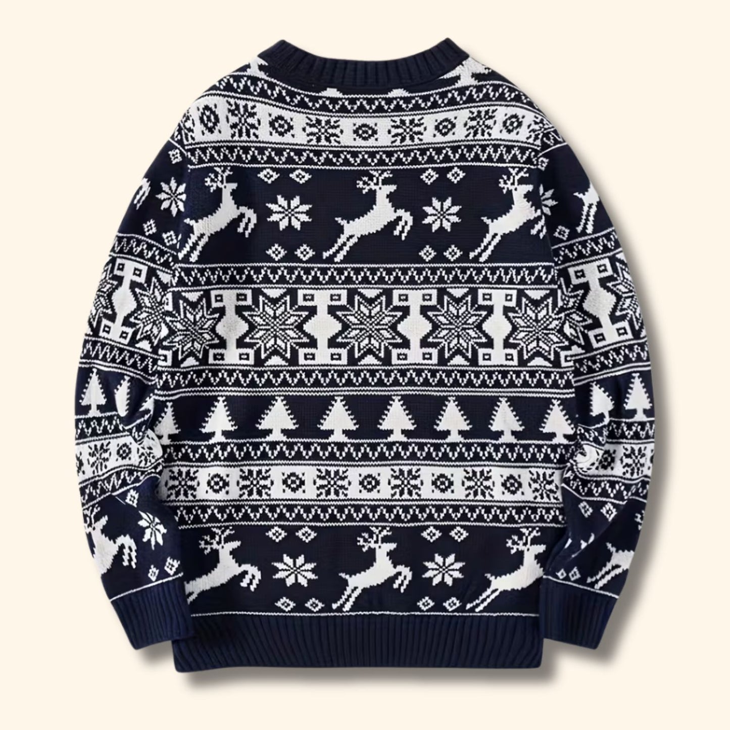 Nordic Reindeer Christmas Sweater | Revangiol