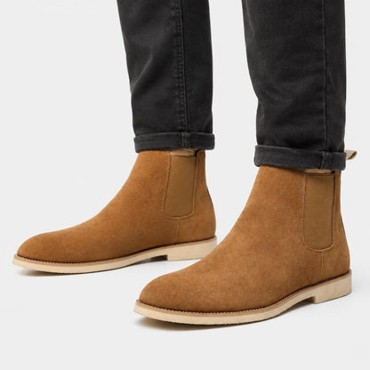 Suede Chelsea Ankle Boots | Revangiol
