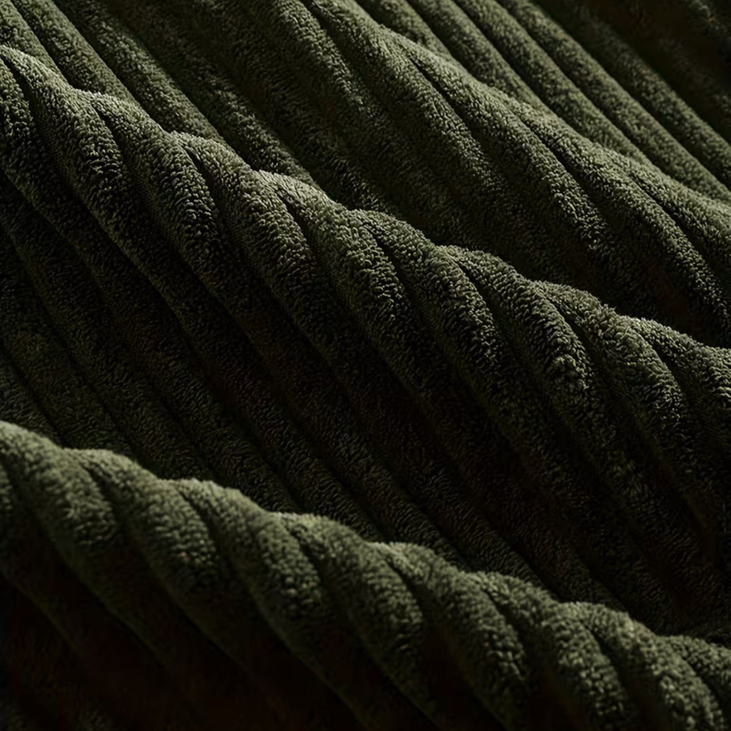 Textured Corduroy Pullover Hoodie | Revangiol