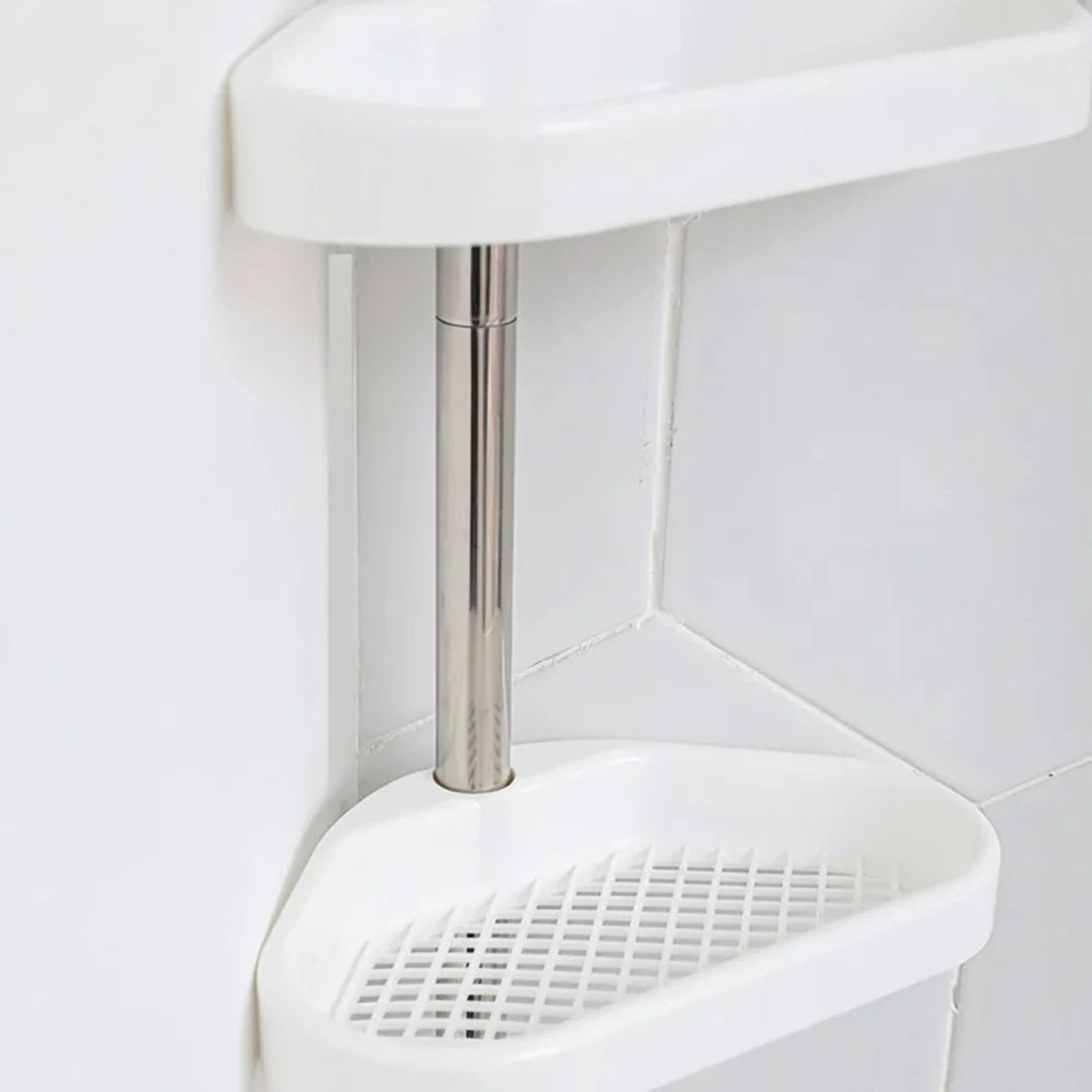 Adjustable Corner Shower Shelf | Revangiol