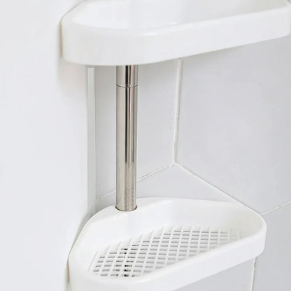 Adjustable Corner Shower Shelf | Revangiol