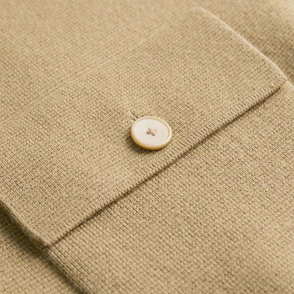 Collared Button Knit Cardigan | Revangiol