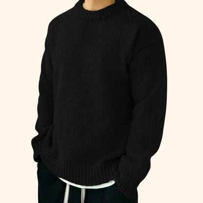 Everyday Knit Crew Neck Sweater | Revangiol