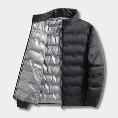 Weather Ready High Collar Puffer Jacket | Revangiol