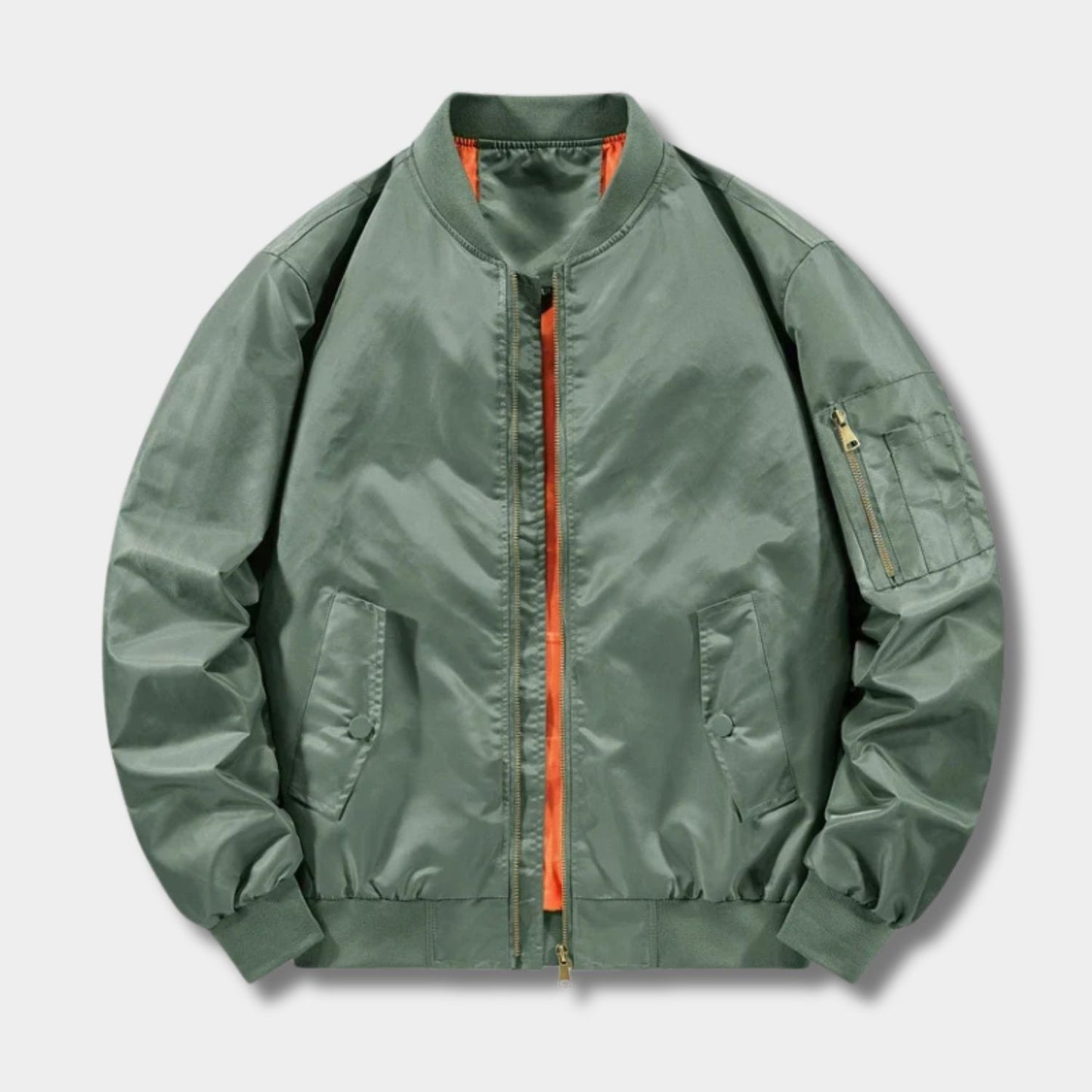 Classic Utility Bomber Jacket | Revangiol