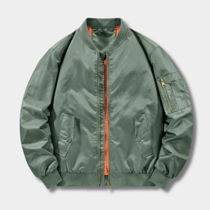 Classic Utility Bomber Jacket | Revangiol