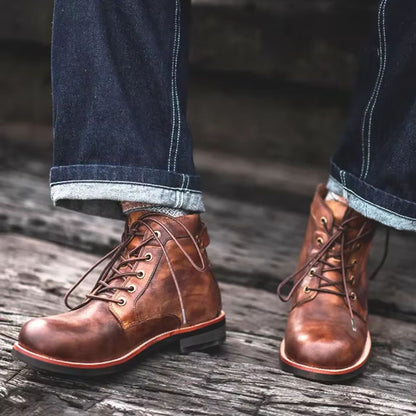 Classic Leather Dress Boots | Revangiol