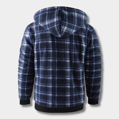 Sherpa Lined Flannel Shirt Jacket | Revangiol