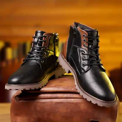Heritage Side Zip Dress Boots | Revangiol