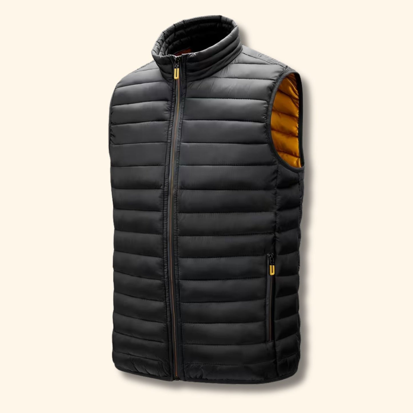 Lightweight Zip Puffer Vest | Revangiol