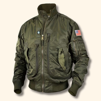 Military Flight Aviator Jacket | Revangiol