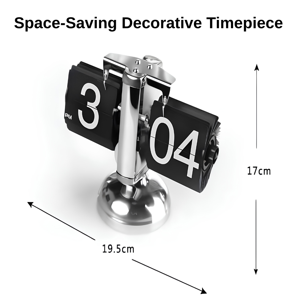 Classic Vintage Flip Desk Clock  | Revangiol