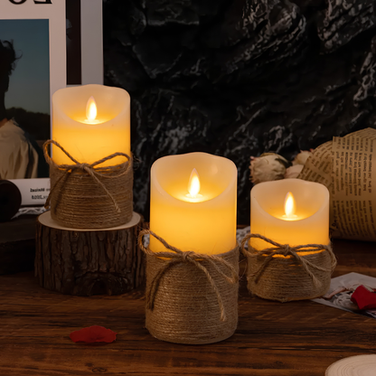 CozyGlow Flameless Candle Set | Revangiol