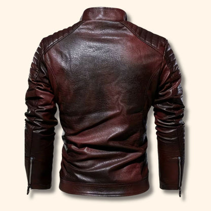 Urban Utility Leather Jacket | Revangiol