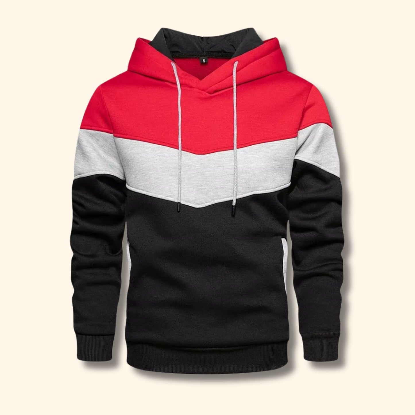 Color Block Pullover Hoodie | Revangiol