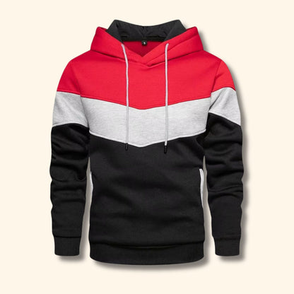 Color Block Pullover Hoodie | Revangiol