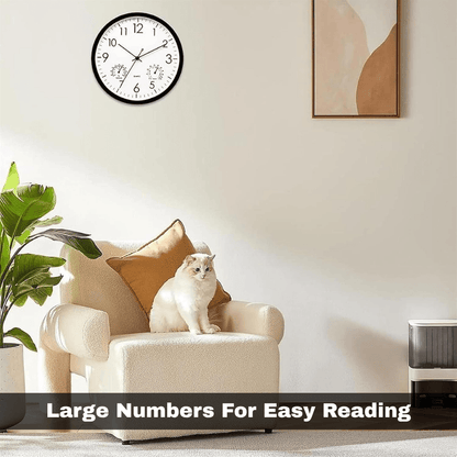 Weatherproof Garden Wall Clock | Revangiol