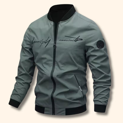 Embroidered Casual Bomber Jacket | Revangiol