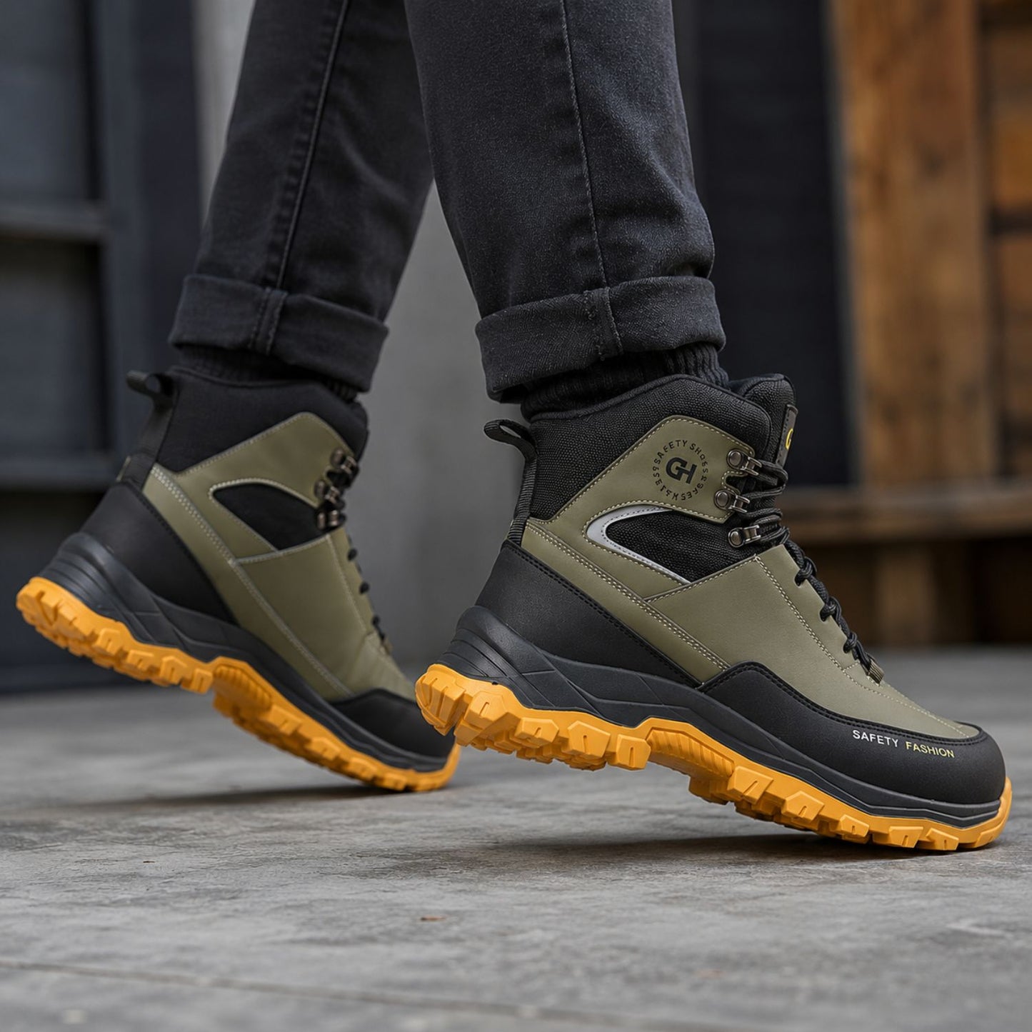 Steel Toe Work Boots | Revangiol