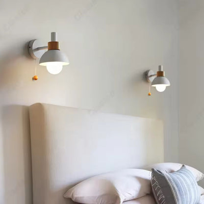 Nordic Wood Wall Lamp | Revangiol