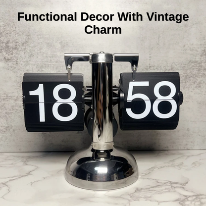 Classic Vintage Flip Desk Clock  | Revangiol