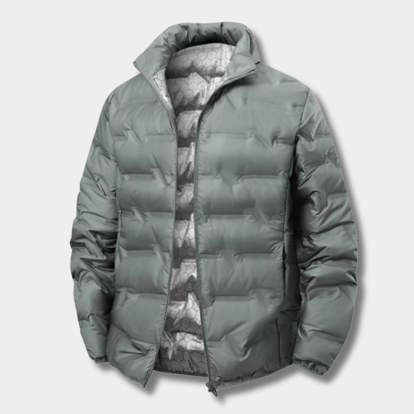 Weather Ready High Collar Puffer Jacket | Revangiol