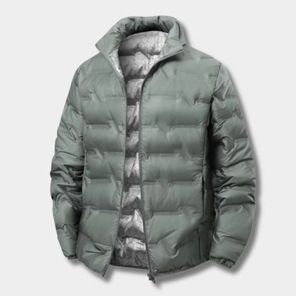 Weather Ready High Collar Puffer Jacket | Revangiol