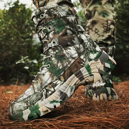 Camouflage Hunting Boots | Revangiol