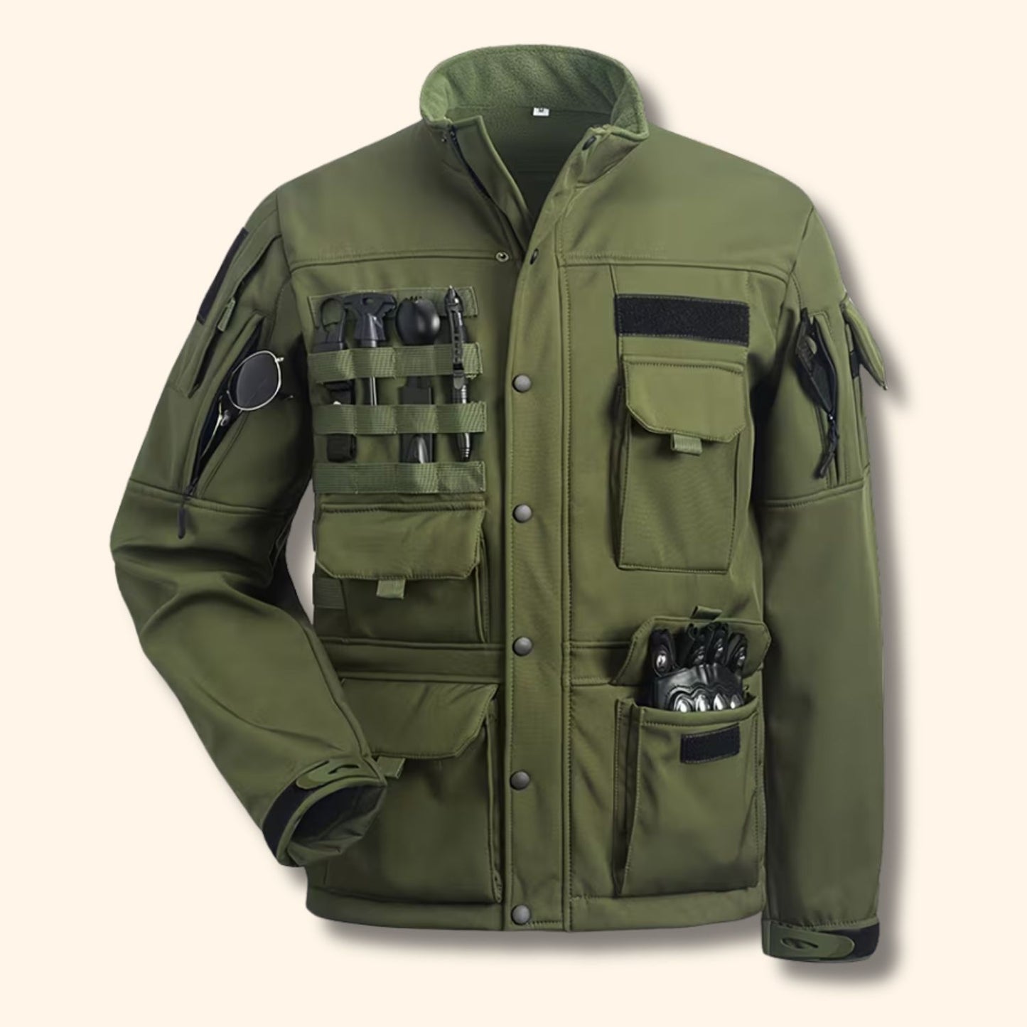 Tactical Multi-Pocket Ski Jacket | Revangiol